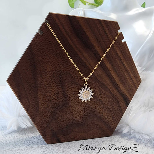 Flower Pendant Necklace