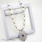 Lapis Lazuli Pearl Necklace